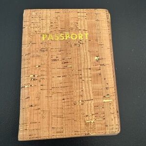 J Crew Cork Passport Holder